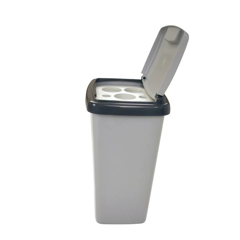 Cleanil VB 192755 bekerbak 5-gaats 50 liter grijs stapelbaar