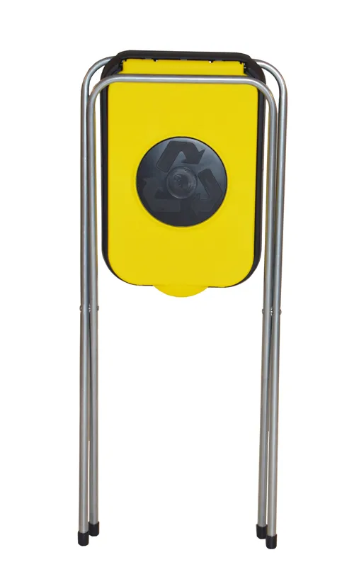 EKOthinks 1 VB 211301 afvalzakhouder geel opklapbaar