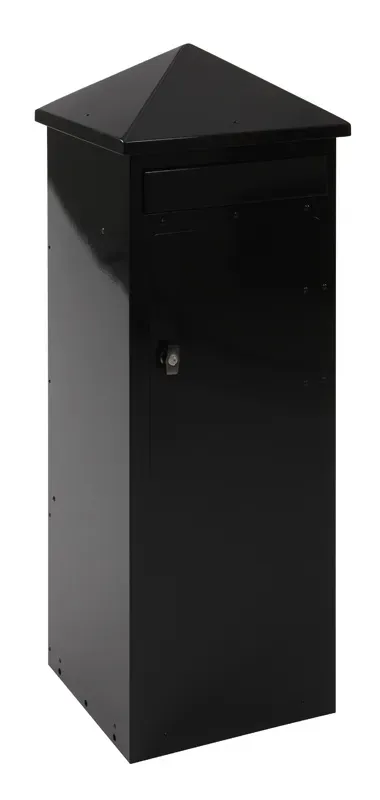 Cleanil VB 441010 brievenbus staand vierkant zwart staal
