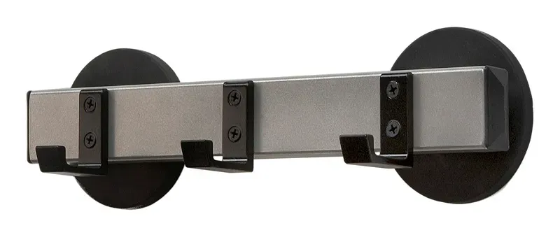 Cleanil VB 019830 Wandkapstok Magnetisch 3 Haken Zwart