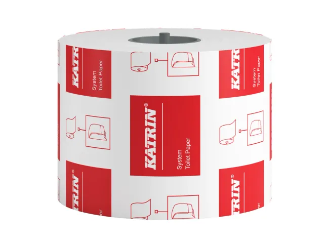 Katrin System toiletpapier systeemrol zacht wit