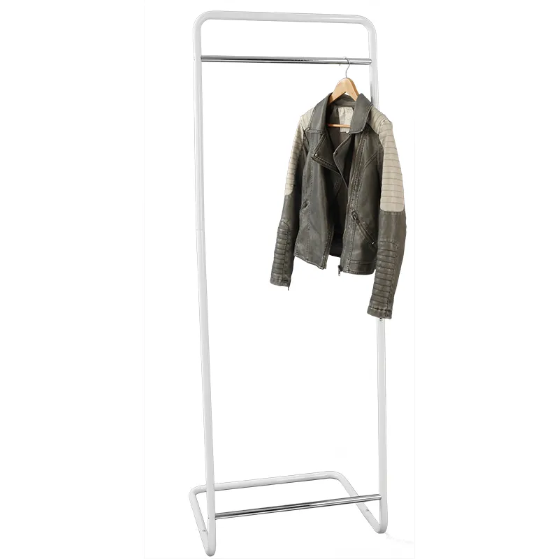 Cleanil Frame VB 717989 kledingrek wit verchroomd