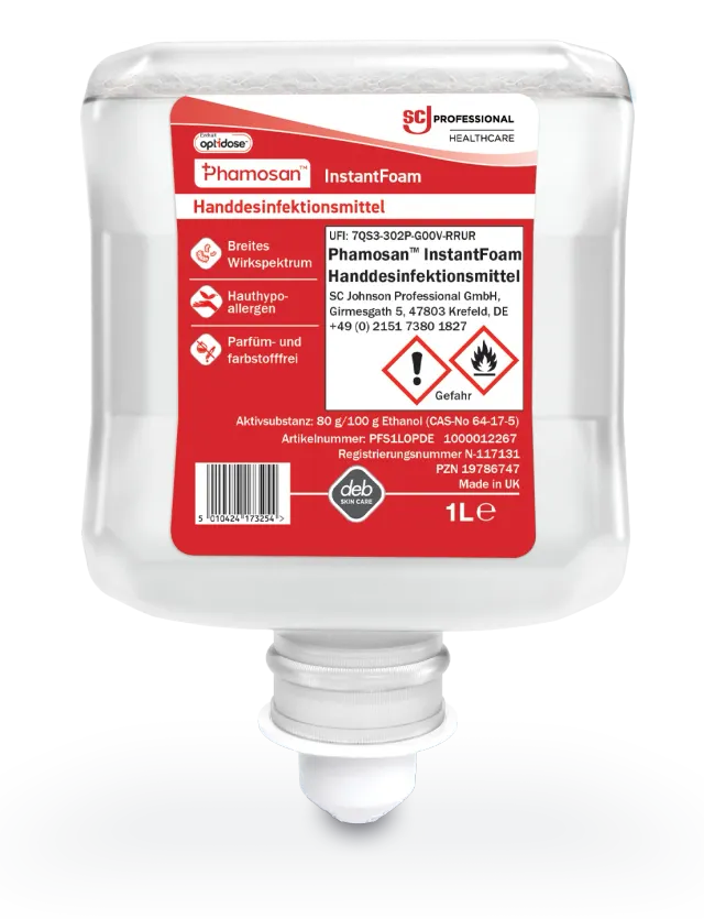 Phamosan InstantFoam schuimzeep