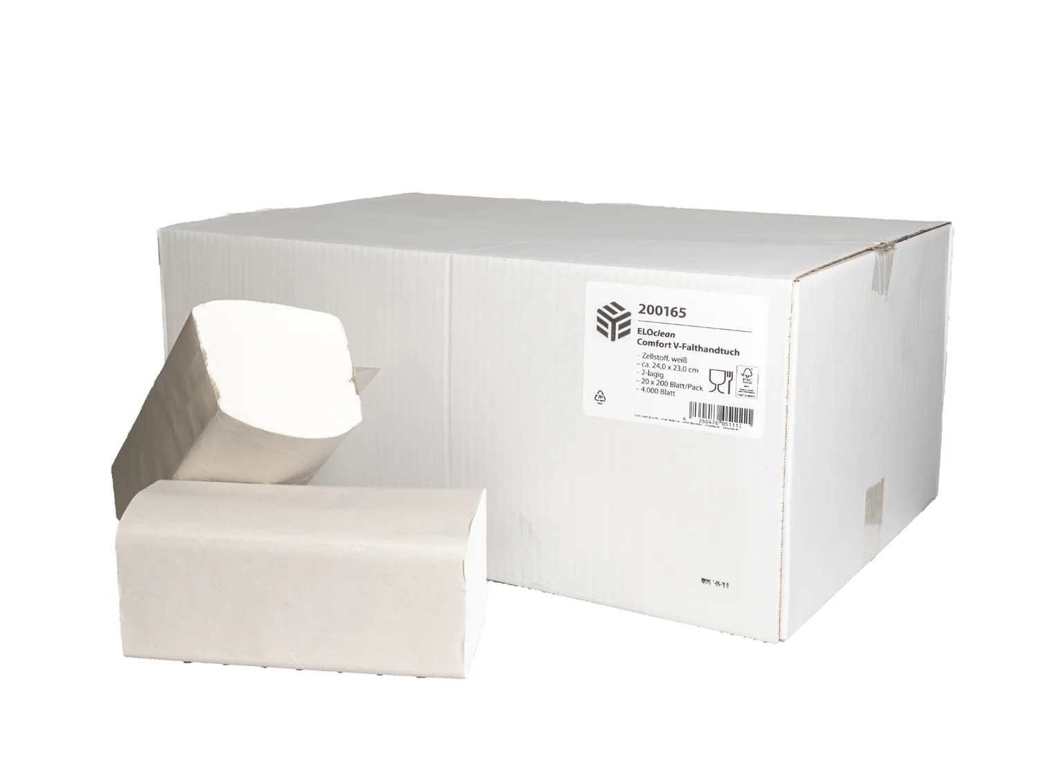 Elos ELOclean Comfort vouwhanddoek papier zacht