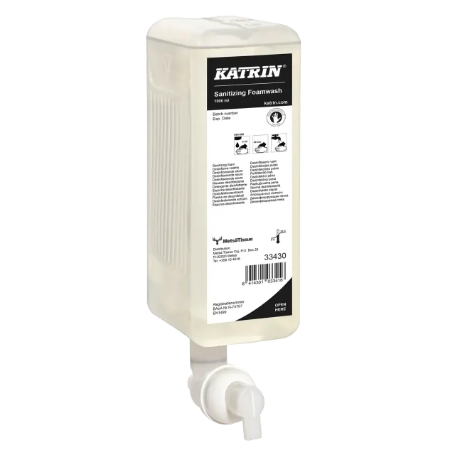 Elos Katrin desinfecterende schuimzeep 1000 ml