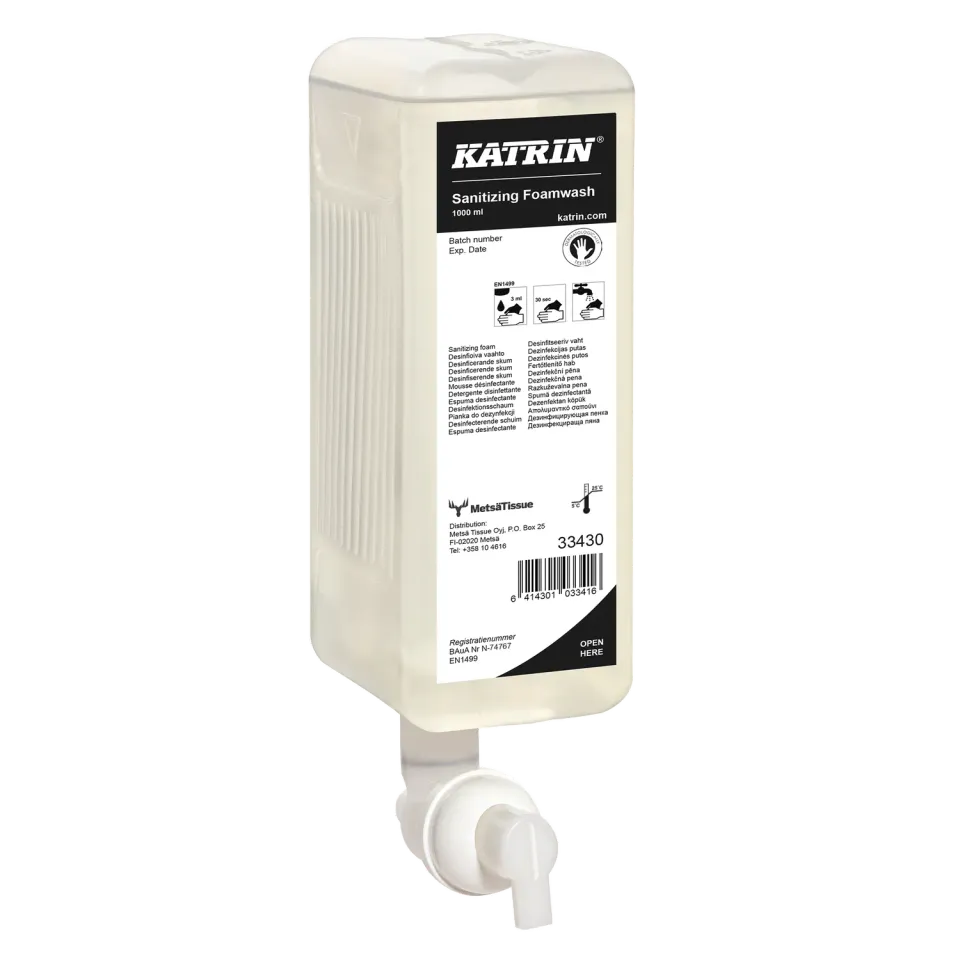 Elos Katrin desinfecterende schuimzeep 1000 ml