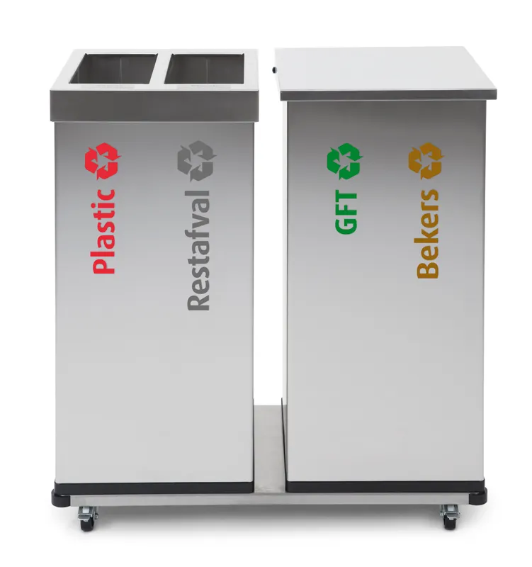 Cleanil Carro VB 034833 recyclingstickers NL 4 stuks