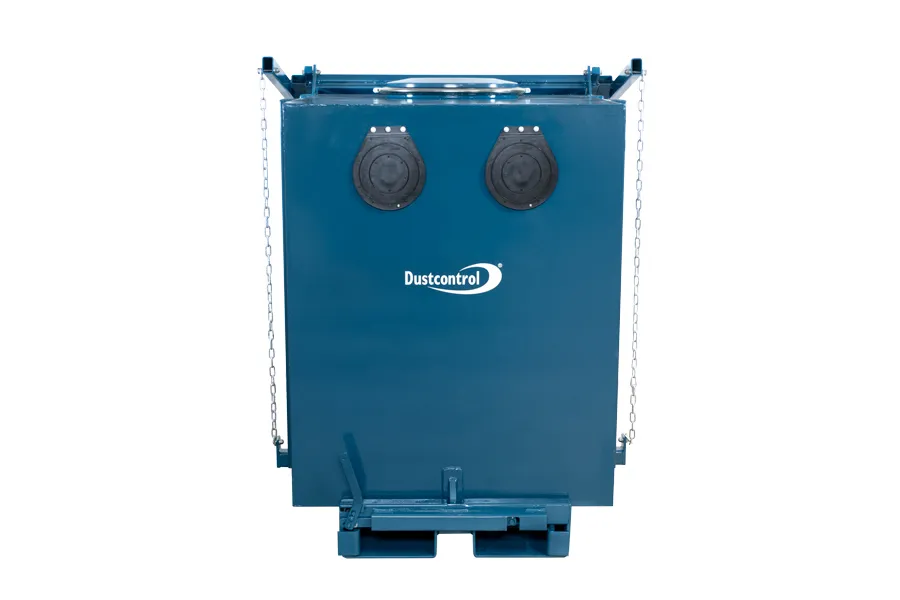 Dustcontrol kantelcontainer cycloon 0,6-2,5 m3