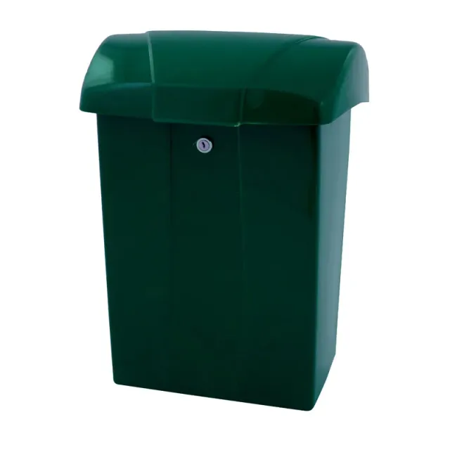 Cleanil VB 799642 brievenbus kunststof groen wandmontage