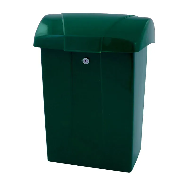 Cleanil VB 799642 brievenbus kunststof groen wandmontage
