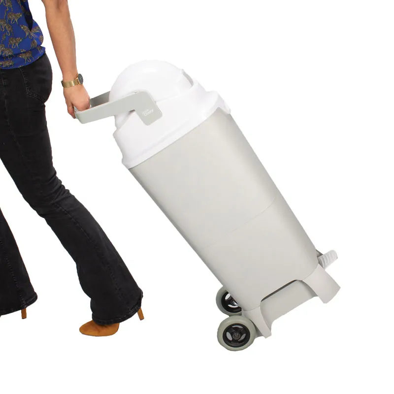 Cleanil One Maxi Plus luieremmer grijs wit