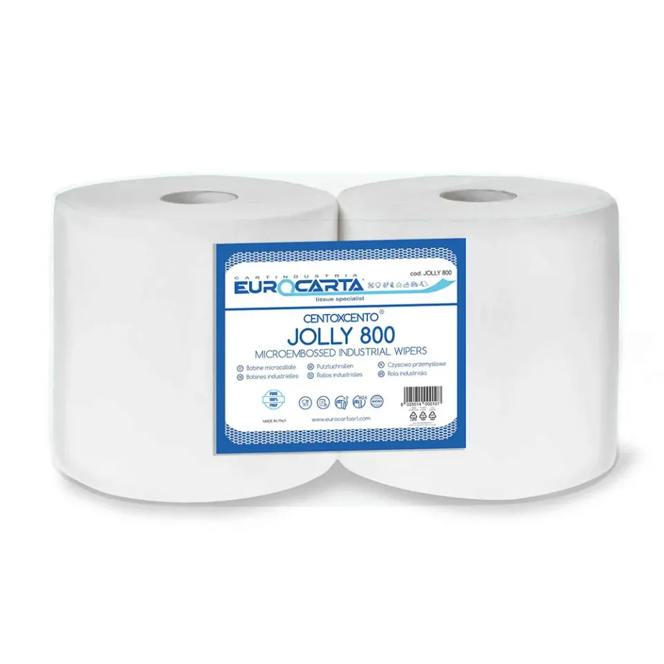 Eurocarta Jolly 800 toiletpapier jumborol
