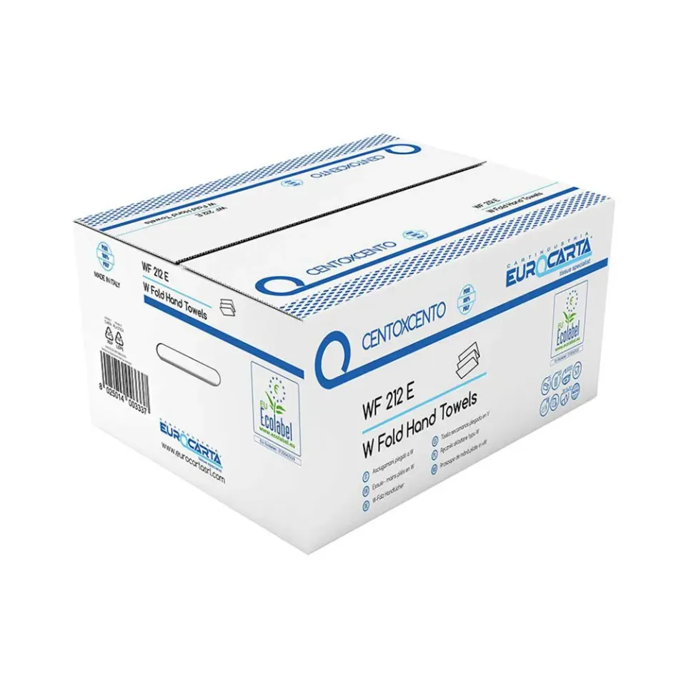 Cartindustria Eurocarta WF 212E W-vouw handdoek