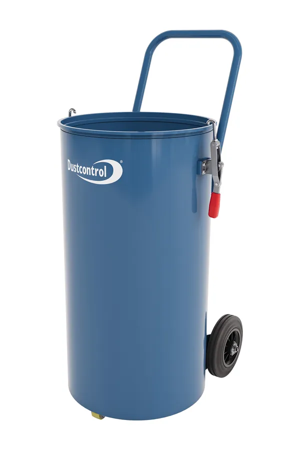 Dustcontrol DC container blauw 60 liter M met haken