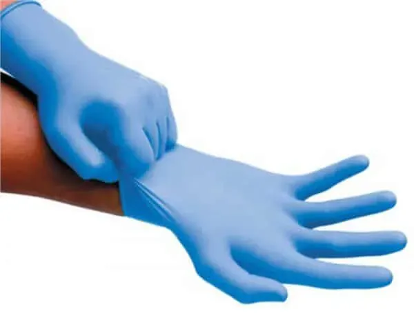 Cleanil 651004 nitril handschoenen blauw poedervrij