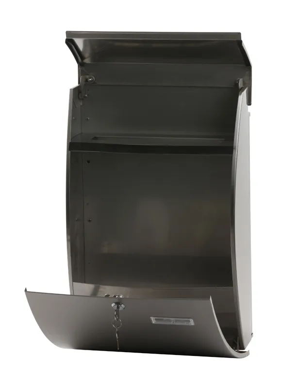 Cleanil Tian Brievenbus Mat RVS met Cilinderslot