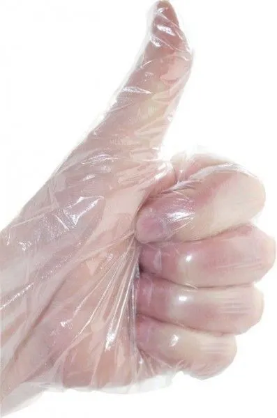 Elos PE handschoenen wegwerp eenheidsmaat