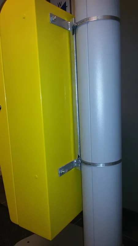 Cleanil BINsystem VB 716630 paalhouder verzinkt staal