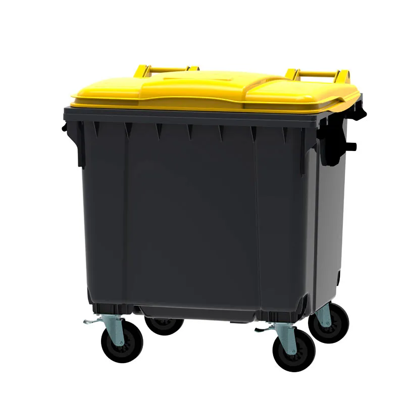 Cleanil container met vlak deksel