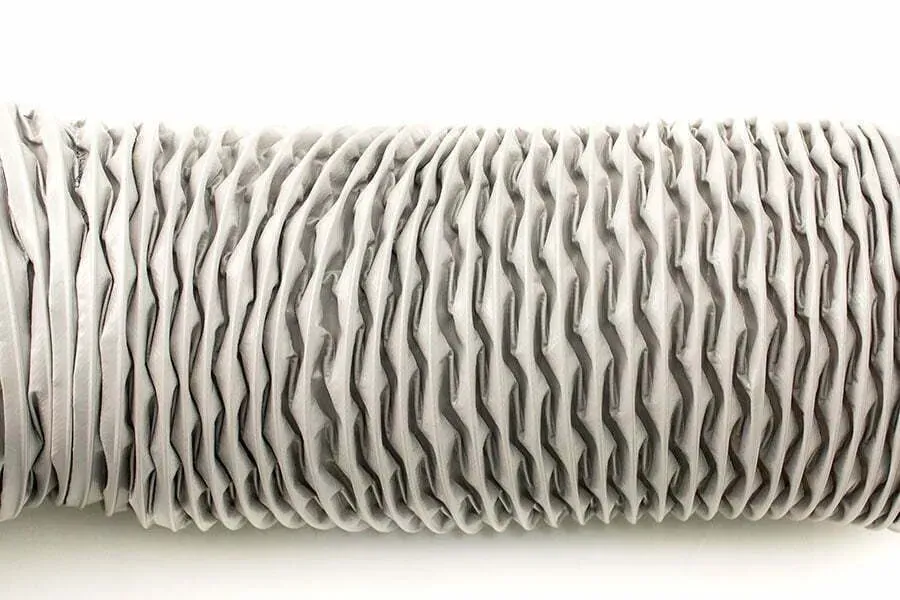 Dustcontrol ventilatieslang D125 6 m, flexibel