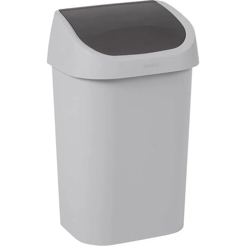 Cleanil Mistral Swing VB 772969 afvalbak grijs