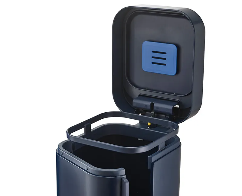 Cleanil Porta VB 004434 pedaalemmer 40 liter blauw koolstoffilter