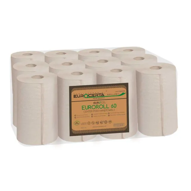 Eurocarta Euroroll 60 handdoekrol 2-laags industrie