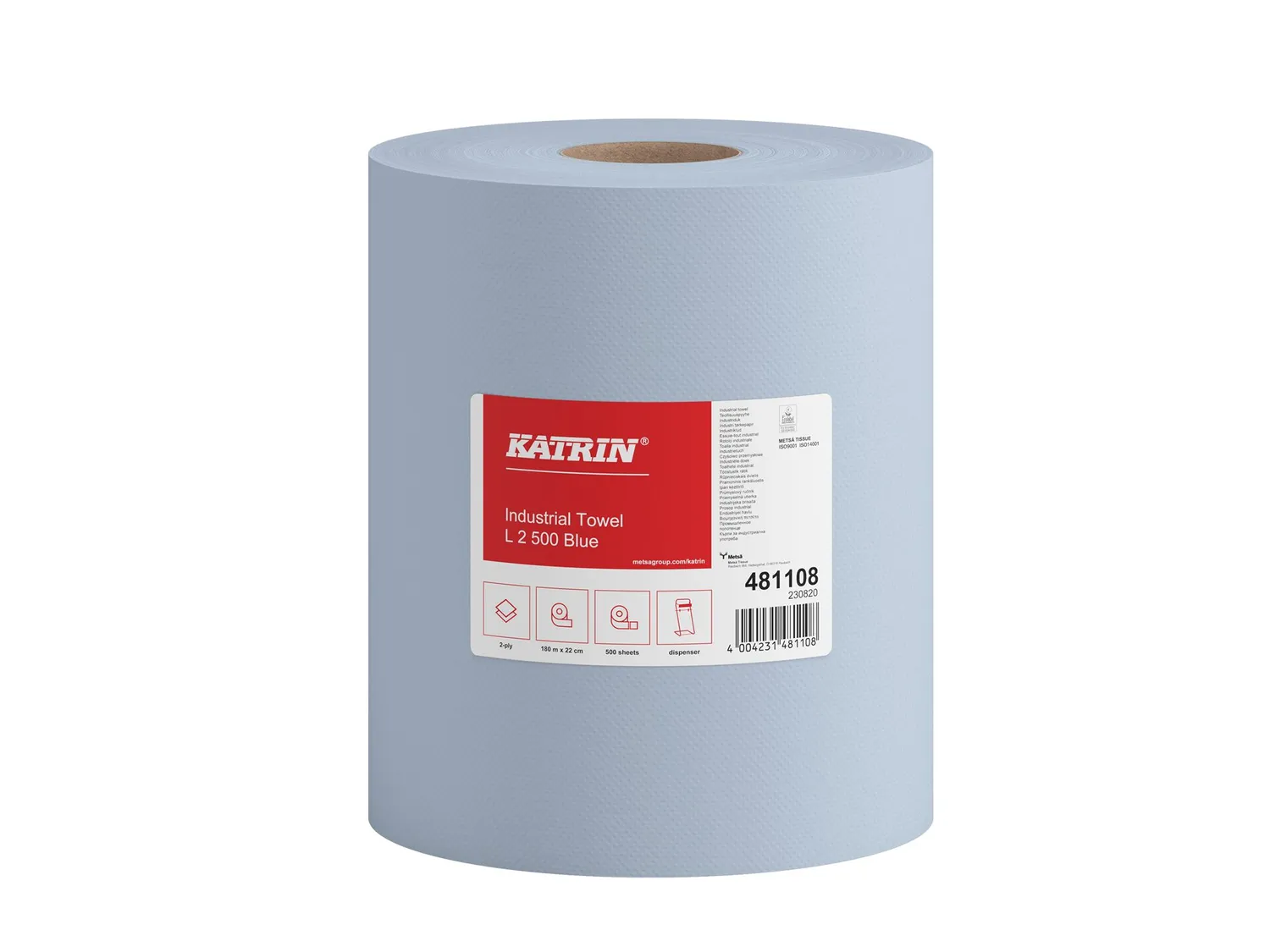 Katrin Industrial Towel poetsrol laminated