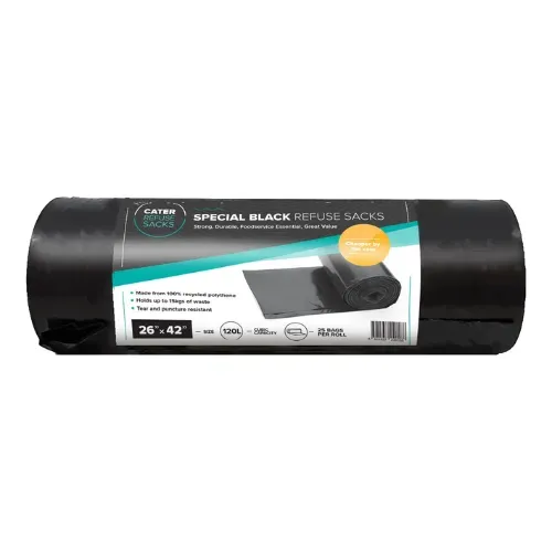 Clenli Special Black afvalzak 26x42 200 stuks extra sterk