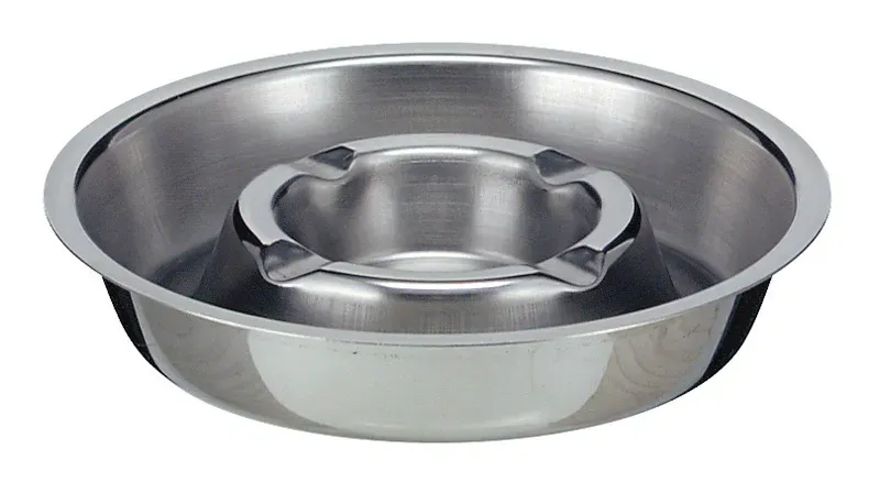 Cleanil asbak Ø 17 cm RVS