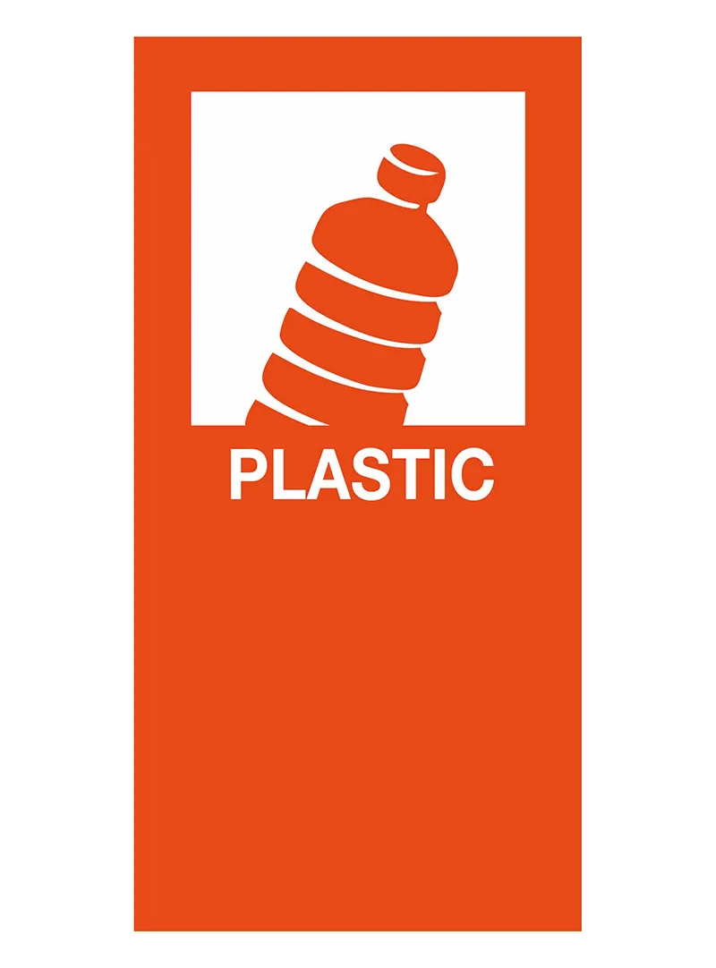 Cleanil Magneetsticker voor afvalscheiding