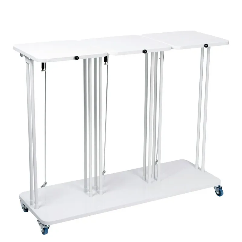 Cleanil Combo afvalbak 3x60L wit met deksel