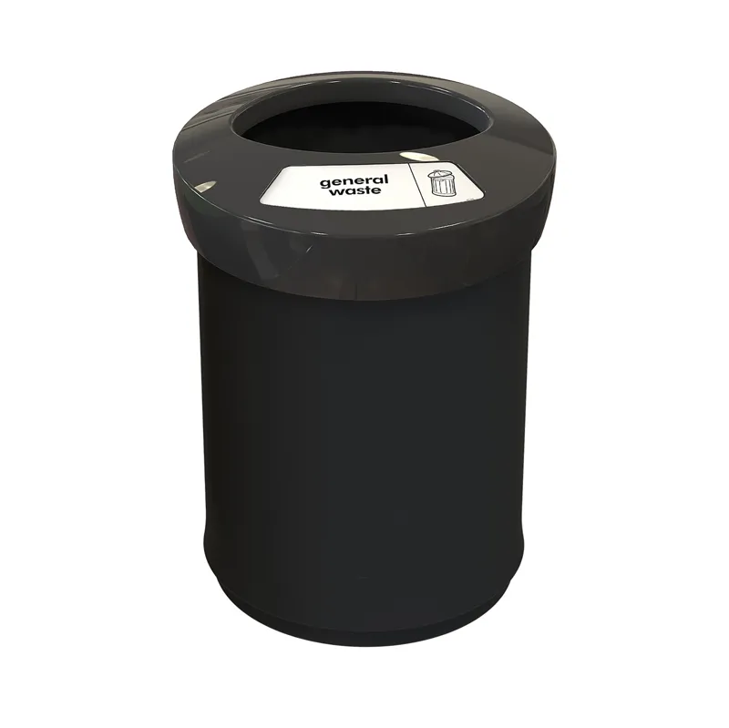 Cleanil EcoAce basis afvalbak zwart