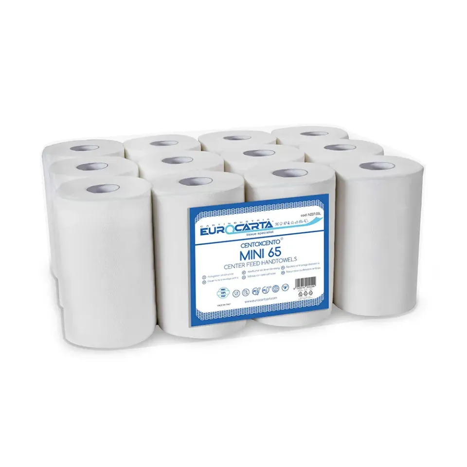 Eurocarta Mini 65 toiletpapierdispenser compact