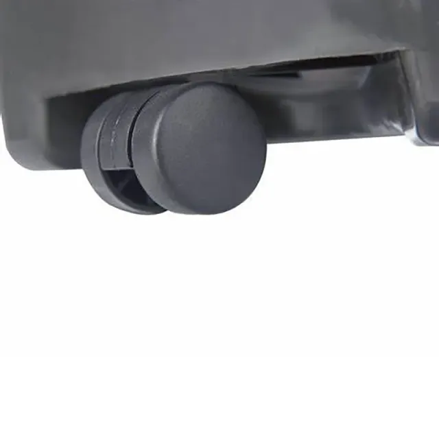 Cleanil VB 001855 wielen zwart set 4 stuks kunststof