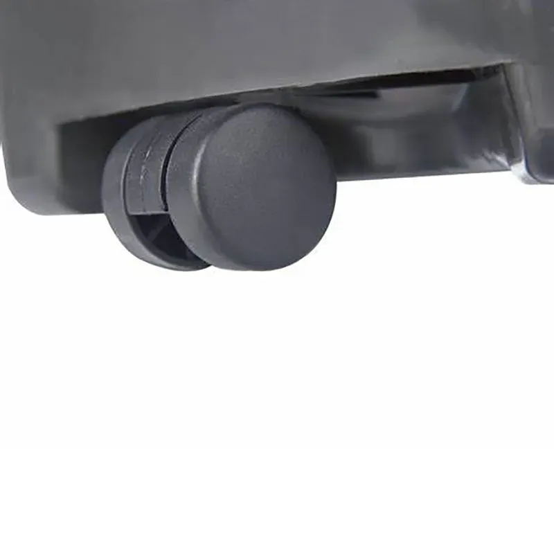 Cleanil VB 001855 wielen zwart set 4 stuks kunststof