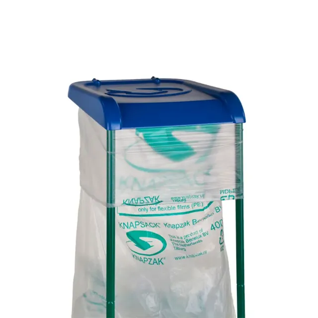 Cleanil deksel groot volume zakhouder blauw VB 419294