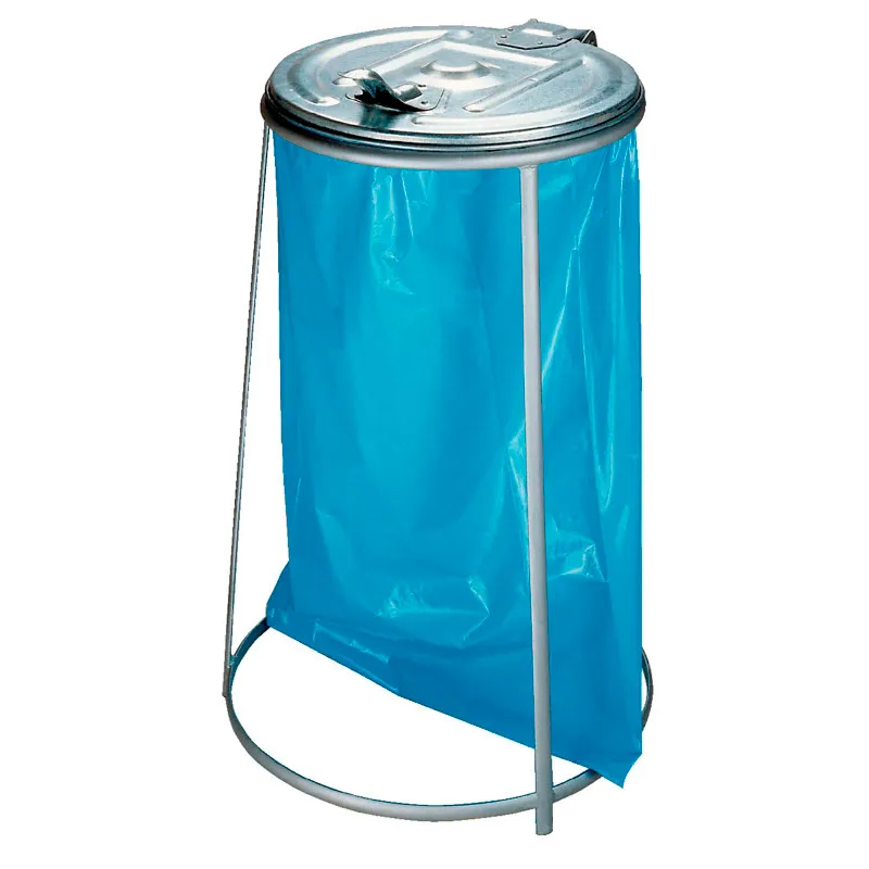 Cleanil VB 718177 afvalzakhouder 110L verzinkt stapelbaar