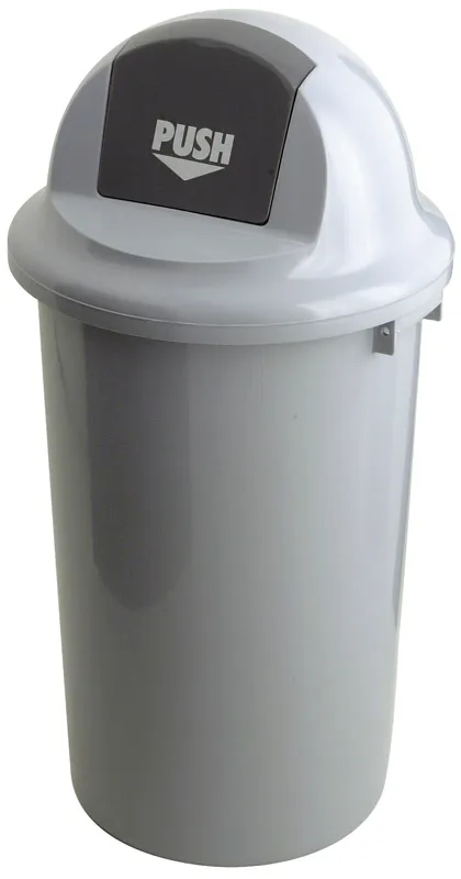 Cleanil VB 200126 afvalbak grijs met klapdeksel