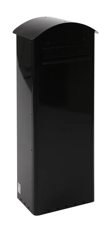 Cleanil Rooftop VB 440044 staande brievenbus zwart 35-70 liter