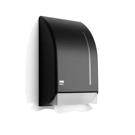 ZaanSchoon Handdoekdispenser Zwart Papierhanddoeken