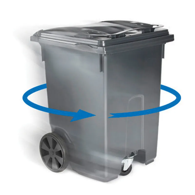 Cleanil VB 400400 mini-container 360L grijs 3-wiel
