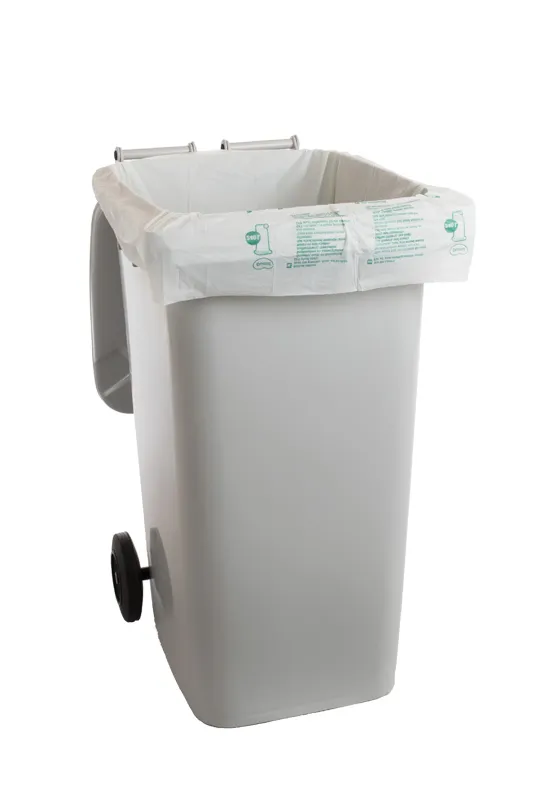 Cleanil VB 707065 biozakken groen composteerbaar