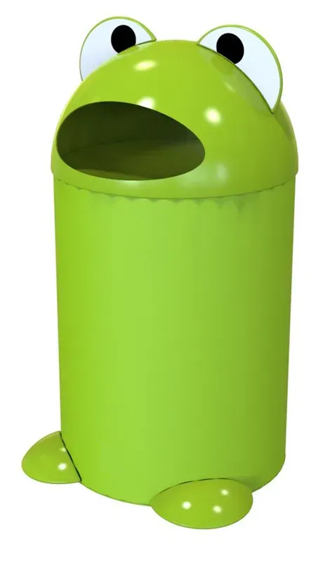 Cleanil FrogBuddy 75L afvalbak groen