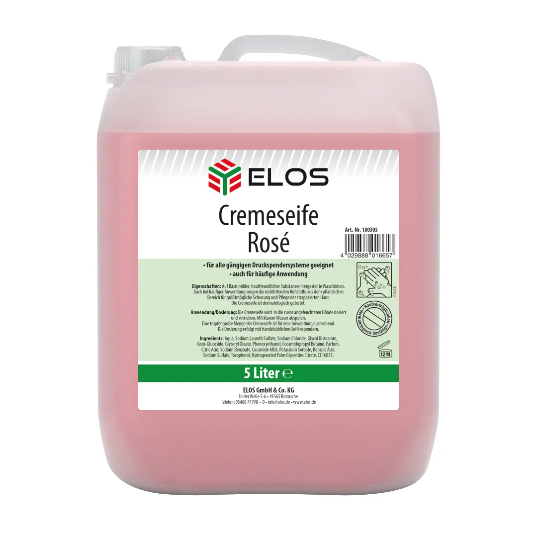 Elos ELOclean Cremeseife rose handzeep