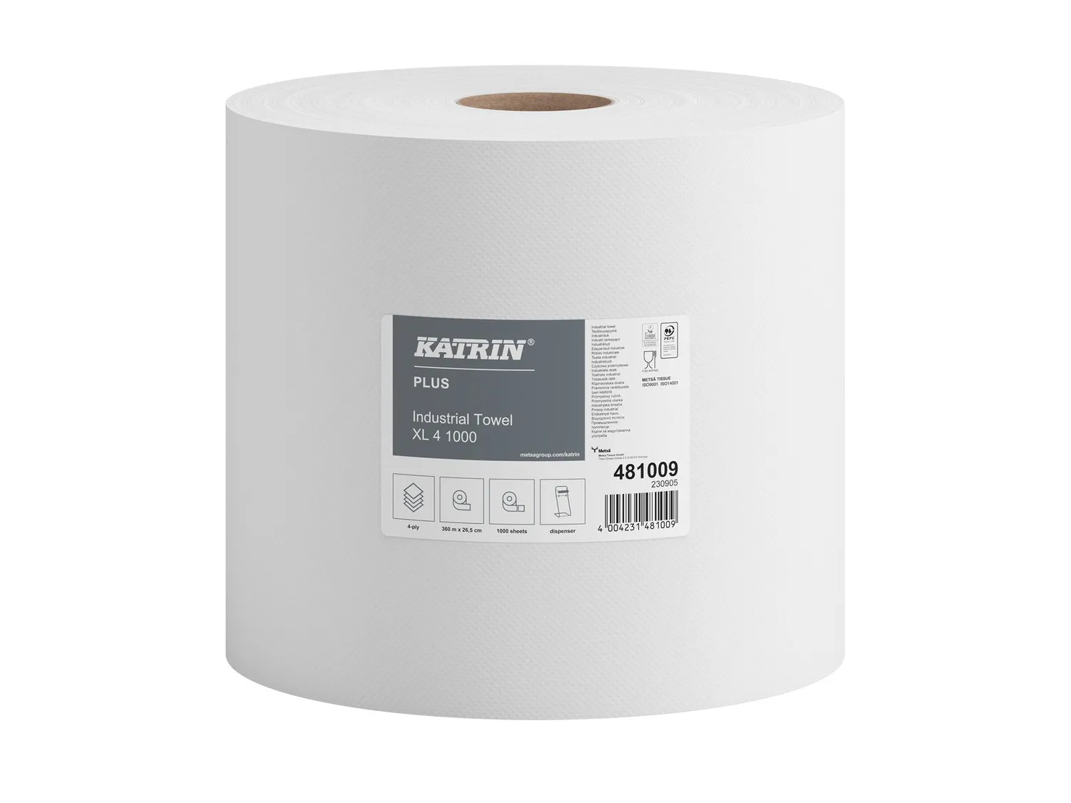Katrin Plus Industrial Towel poetsdoek