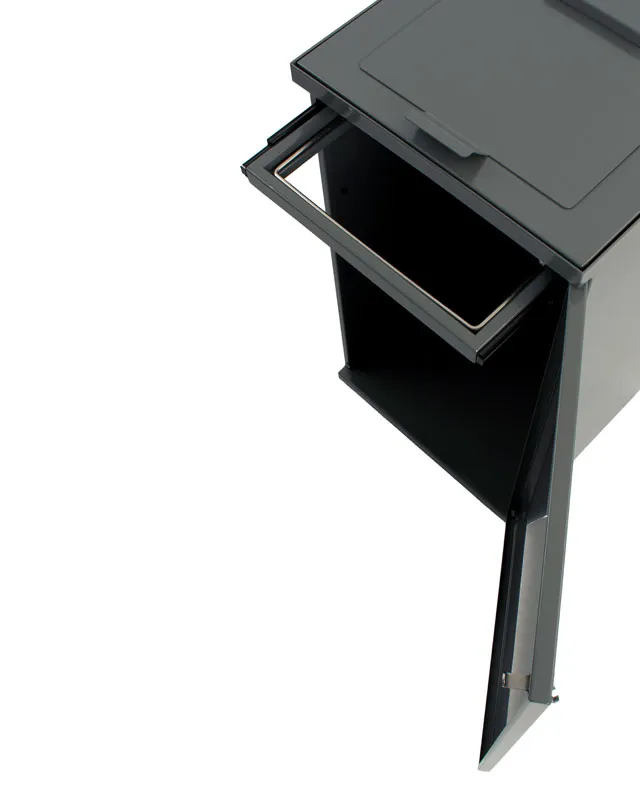 Cleanil modulaire afvalbak VB 206841 met deur