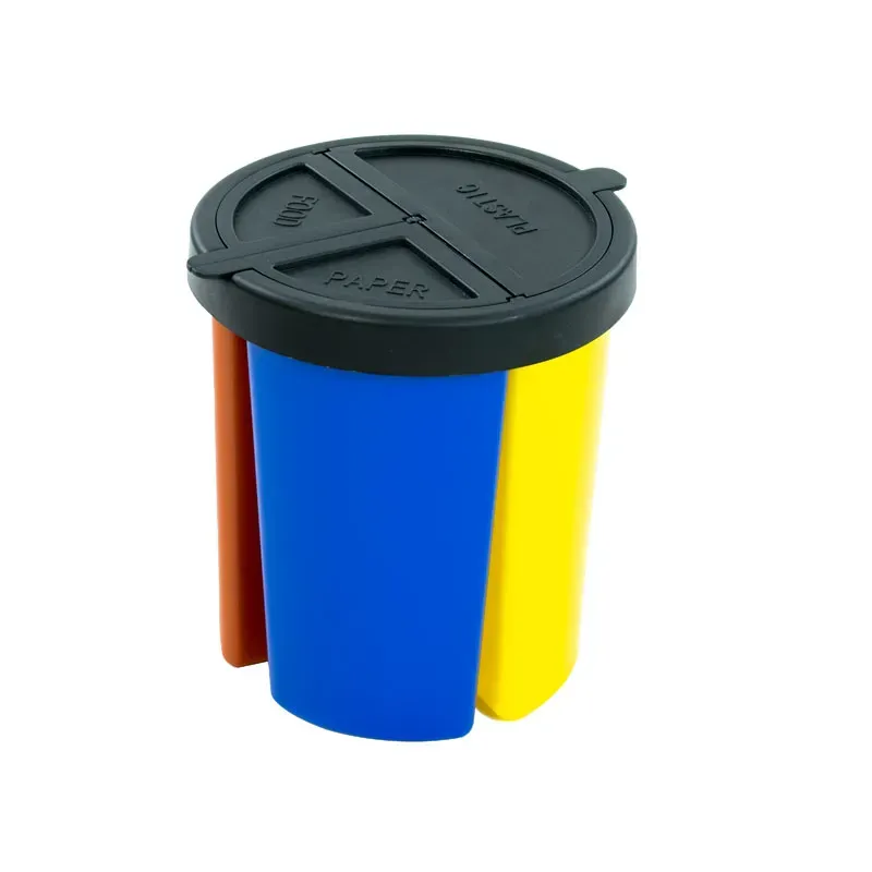 Cleanil Eco Bin recyclingset 15L zwart geel VB 049615