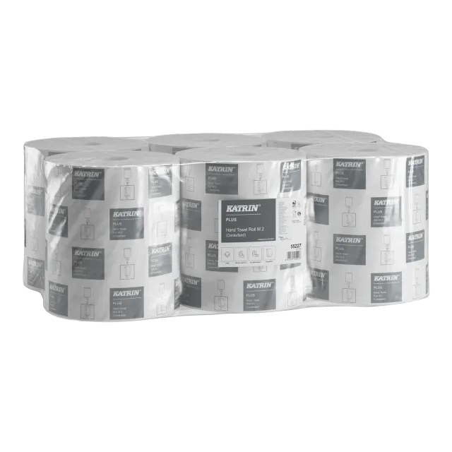 Katrin Plus handdoekrol centerfeed 2-laags