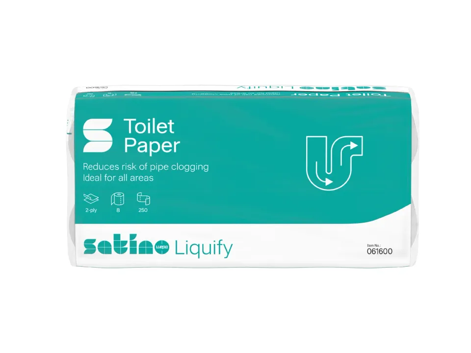 Elos Satino Liquify toiletpapier snel oplosbaar